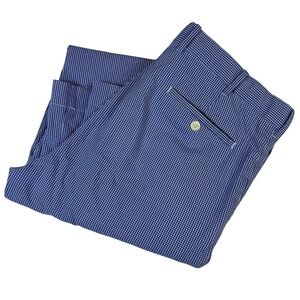 Polo Golf Ralph Lauren Men's Blue Gingham Checkered Golf Pants Size 36x34‎